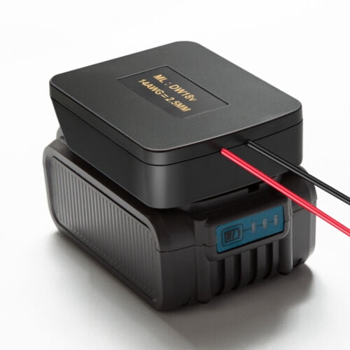 Battery Adapter for Dewalt 20V Battery 18V Dock Power Connector 14 Gauge Robotic Battery Adapter for Dewalt 20V Battery 18V Dock Power Connector 14 Gauge Robotic